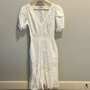 White hobo chick dress